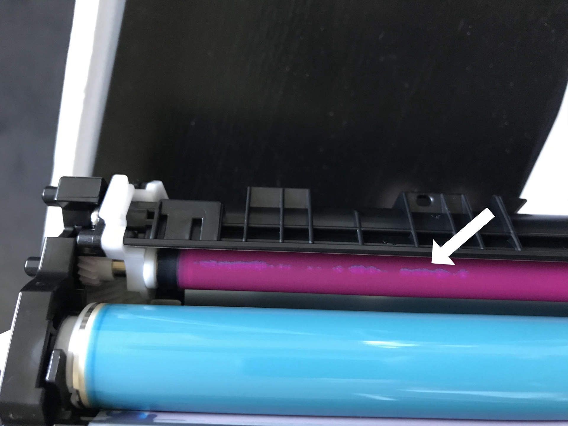 Hp Color Laserjet Pro Mfp M281fdw Bildtrommel Reinigen HP Color LaserJet Pro druckt Querstreifen (& die Lösung!)