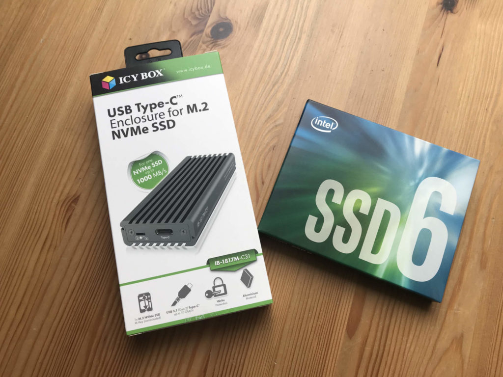 Externe SSD - die Komponenten