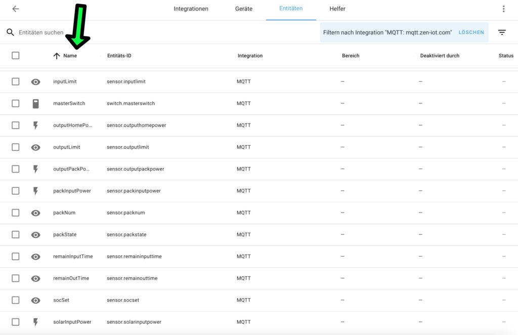 Zendure Home Assistant MQTT Konfig 6